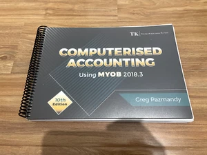 Computerised Accounting Using MYOB AccountRight 2018.3 ISBN 9781760730703 - Picture 1 of 3