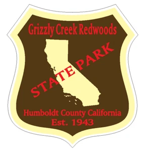 Grizzly Creek Redwoods State Park Sticker R6662 California YOU CHOOSE SIZE - Picture 1 of 1