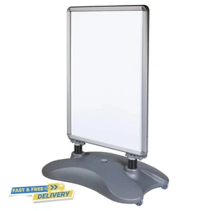 A0 Concrete Based Waterproof Sign Snap Board With Poster Cover Sheet - Picture 1 of 8