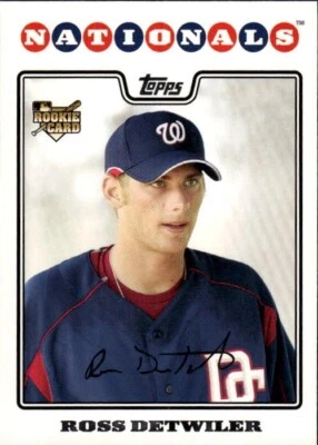 2008 Topps Ross Detwiler #92 - Image 1 of 2