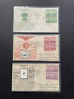 Us 1940 Fdc Set And Natl Defense 899 901 And 3 Diff Cachets 2 Crosby Photos And Neat