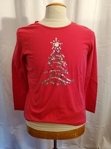Vintage Christmas Woman’s Large Shenanigans Christmas Tree Long Sleeve - Picture 1 of 10