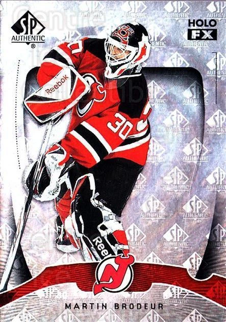 2009-10 SP Authentic Holoview FX #21 Martin Brodeur - Image 1 of 1
