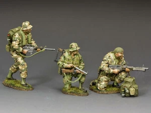 KING AND COUNTRY Vietnam War - S.F. Three Man Patrol VN095 VN95 - Picture 1 of 2