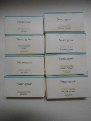 Travel Size 8 Lot Neutrogena French Milled Soap 1.0 Oz & 1.2 Oz - Image 1 of 4