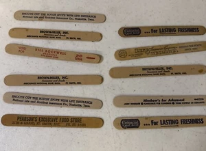 Vintage Advertising Cardboard Fingernail Files Lot of 11 - Picture 1 of 4