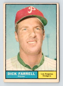 1961 Topps Card, #522 Dick Farrell, Los Angeles Dodgers, see Video - Picture 1 of 3