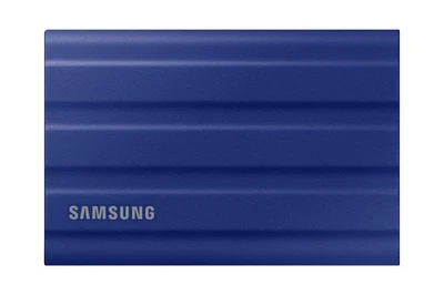 SSD 2TB Samsung Portable SSD T7 Shield USB3.2 Blue extern Kit - Bild 1 von 4