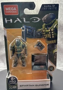 MEGA Construx - Halo Infinite S1 Micro Action Figure - SPARTAN GUNGNIR NEW! - Picture 1 of 5