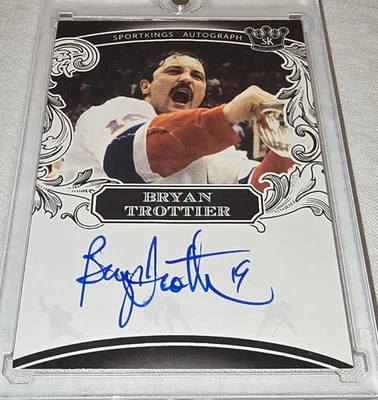 Bryan Trottier 2018 Sport Kings Autograph Card #A32 Jersey # Inscription! - Image 1 of 4