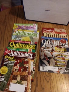 Posten von 7 Quiltmagazinen. 4 Quiltmaker 3 Fons&Porter's Quilten - Bild 1 von 10