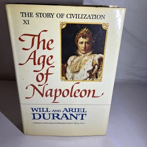 Age Of Napoleon Will Ariel Durant SIGNED 1st Edition HBDJ Story Of Civilization - Picture 1 of 6