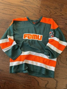 CAMISETA DE HOCKEY DE COLECCIÓN AACA AFROAMERICANA COLEGIO ALIANZA FAMOSA FLORIDA A&M PARA HOMBRE XL - Imagen 1 de 5