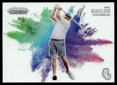 Estuche Prizm Colorblast 2025 Hit SSP Phil Mickelson Hyflyers GC #13 Foto 1 de 2