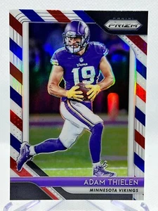 Adam Thielen 2018 Panini Prizm Football #78 RED WHITE BLUE PRIZM Parallel - Bild 1 von 2