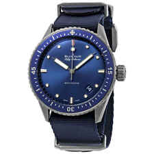 Blancpain Fifty Fathoms Bathyscaphe Automatic Blue Dial Mens Watch5000-0240-NAOA