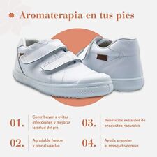 Zapatos Colegio Unisex con Aromaterapia antimosquitos Calzado Muy Resistente 