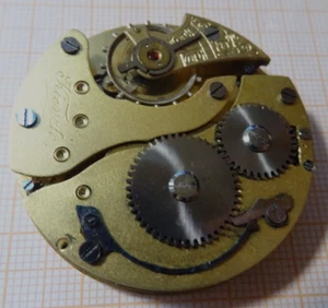 Älteres Anker Werk für Taschenuhr Kienzle 19´´´ defekt Unruhe OK D=42 mm ESB 11 - Bild 1 von 2