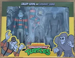 NECA Teenage Mutant Ninja Turtles Creepy Eddie & Shibano-Sama - En stock - Imagen 1 de 2