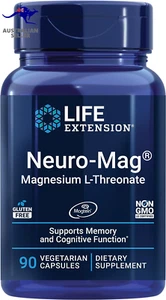 Neuro-Mag Magnesium L-Threonate 90 Vegetarian Capsules - Picture 1 of 13