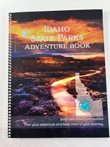 Idaho State Parks & Sites Adventure Book/Journal, Planner, Check List CLEAN - Picture 1 of 4