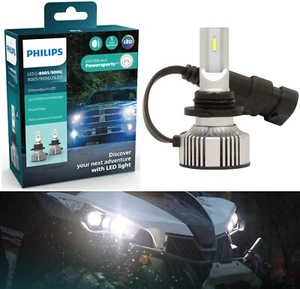 Philips UltinonSport LED White 9005 Two Bulbs Headlight Hi Beam Upgrade Stock OE - Picture 1 of 20