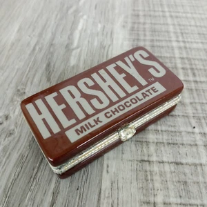 Hersheys Chocolate Bar Midwest Cannon Falls Porcelain Hinged Trinket Box - Picture 1 of 11
