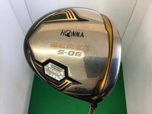 HONMA GOLF BERES S-06 DRIVER 10.5deg Flex-R 2STAR ARMRQ X47 No H/C F/S - Picture 1 of 5