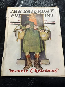 DECEMBER 10 1932 SATURDAY EVENING POST magazine NORMAN ROCKWELL - CHRISTMAS - Imagen 1 de 1