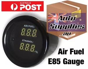 Ethanol Content Air Fuel Ratio 52mm Gauge for Flex Sensor & analog E85 output - Picture 1 of 3
