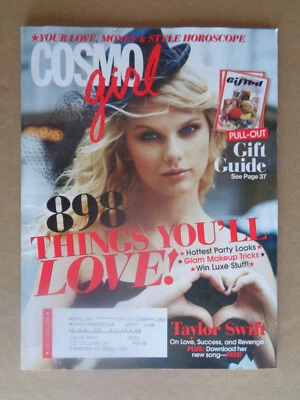 COSMO GIRL magazine December/January 2009 TAYLOR SWIFT Got Milk ad Gift Guide Foto 1 de 4