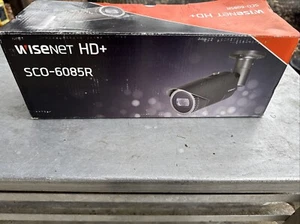 Hanwha Techwin SCO-6085R 2MP Analog HD+ Bullet IR Security Camera 3.2-10mm Lens - Picture 1 of 2