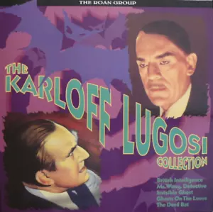 KARLOFF LUGOSI LASERDISC COLLECTION 4 CLASSIC MOVIES - Picture 1 of 1