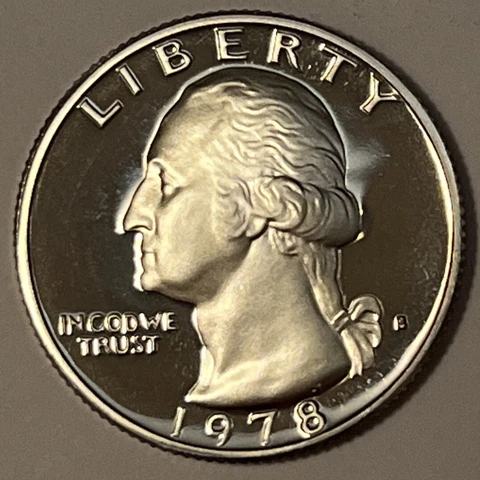 GEM PROOF 1978-S Washington Quarter San Francisco Mint 25c - Buy More, Save More Cover
