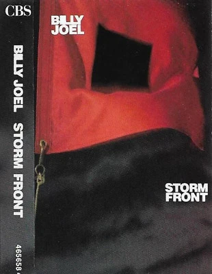 BILLY JOEL STORM FRONT CASSETTE 10 TRACK ALBUM Pop Rock, Ballad, Classic Rock - Image 1 of 4