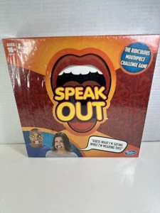 Speak Out Board Game Family Ridiculous Mouthpiece Challenge Hasbro CHOP - Picture 1 of 2