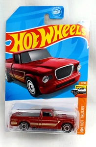 Hot Wheels 2024 Hot Trucks 1963 Studebaker Champ Burgundy Die Cast - Picture 1 of 3