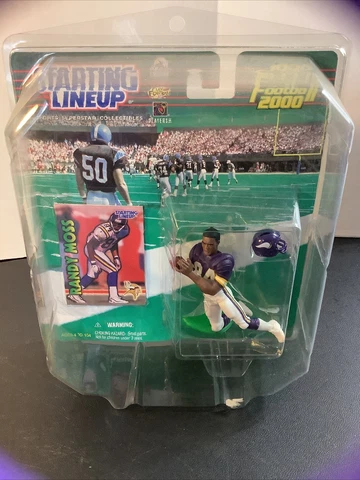 1999-2000 Starting Lineup Randy Moss Action Figures Minnesota Vikings NFL Cover