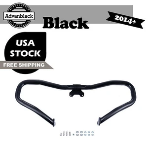 Barra de choque protector de motor picado negro brillante Advan se adapta a Harley 2014+ Touring - Imagen 1 de 7