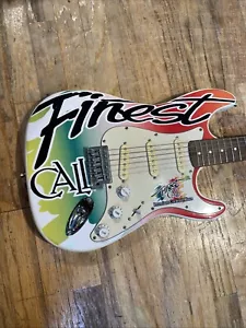 Finest Call Premium Cocktail Mixes Promotional Working Electric Scream Guitar - Picture 1 of 5
