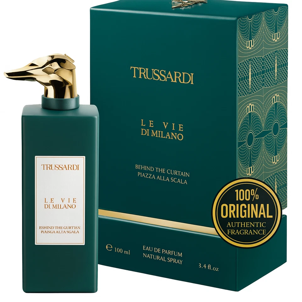 Trussardi Le Vie Di Milano Piazza Alla Scala EDP 100ml Perfume | 100% Original🥇 - Image 1 of 1