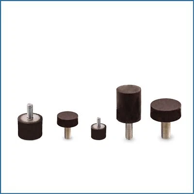 Gummipuffer Typ D Ø6-200mm M3-M20 in Hart, Mittel oder Weich Silentblock - Bild 1 von 2