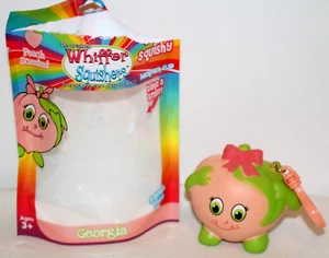 WHIFFER SNIFFERS SQUISHERS GEORGIA PEACH SCENTED SQUISHY BACKPACK CLIP -READ - Imagen 1 de 5