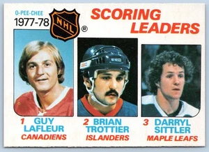 GUY LAFLEUR / BRYAN TROTTIER / DARRYL SITTLER 1978-79 O-PEE-CHEE #65 NM+ 98696 - Bild 1 von 2