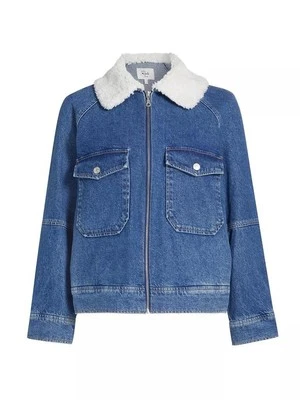 Rails Cheyenne Women's Denim Blue Zip Up Jacket Size XS - Image 1 of 4