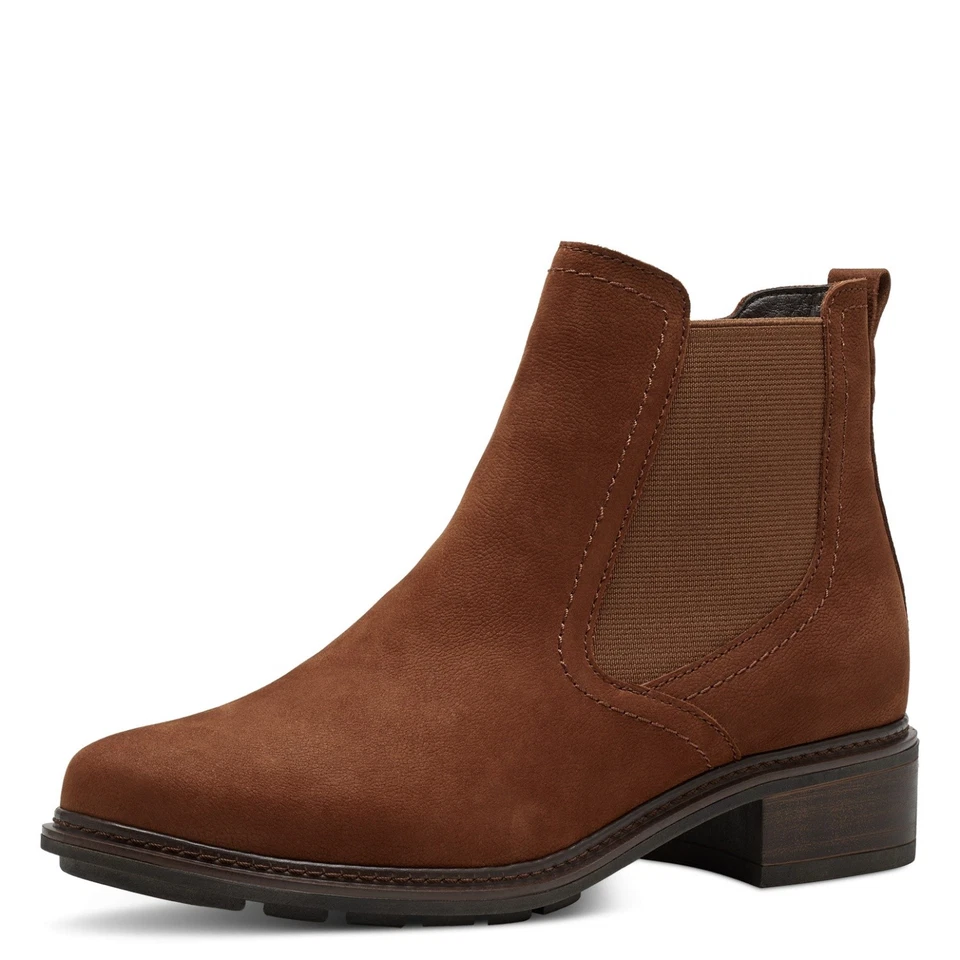 Tamaris Chelsea Boot - Braun Leder