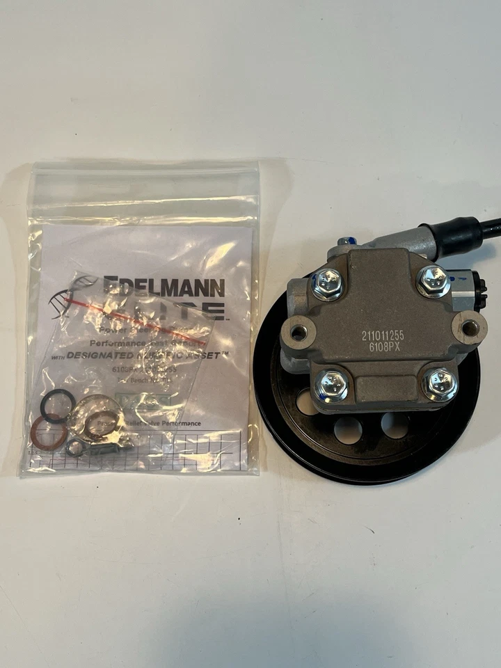 Power Steering Pump For Cadillac SRX  2004-09 V-6 3.6 L Edelmann 6108PX Foto 1 de 4