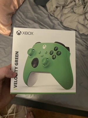 *BOX ONLY* Microsoft Xbox Velocity Green Controller - Image 1 of 3