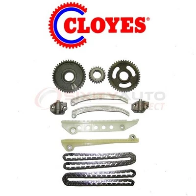 Cloyes Front Engine Timing Chain Kit for 1997-1999 Ford F-250 - Valve Train  bc Foto 1 de 4