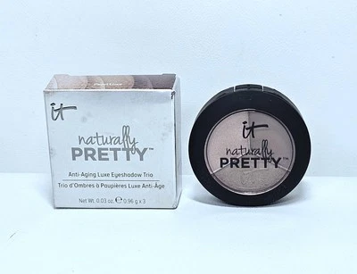IT Cosmetics Naturally Pretty Anti Aging Eyeshadow Trio - .96 g X 3 - Pearl Luxe - Image 1 of 4